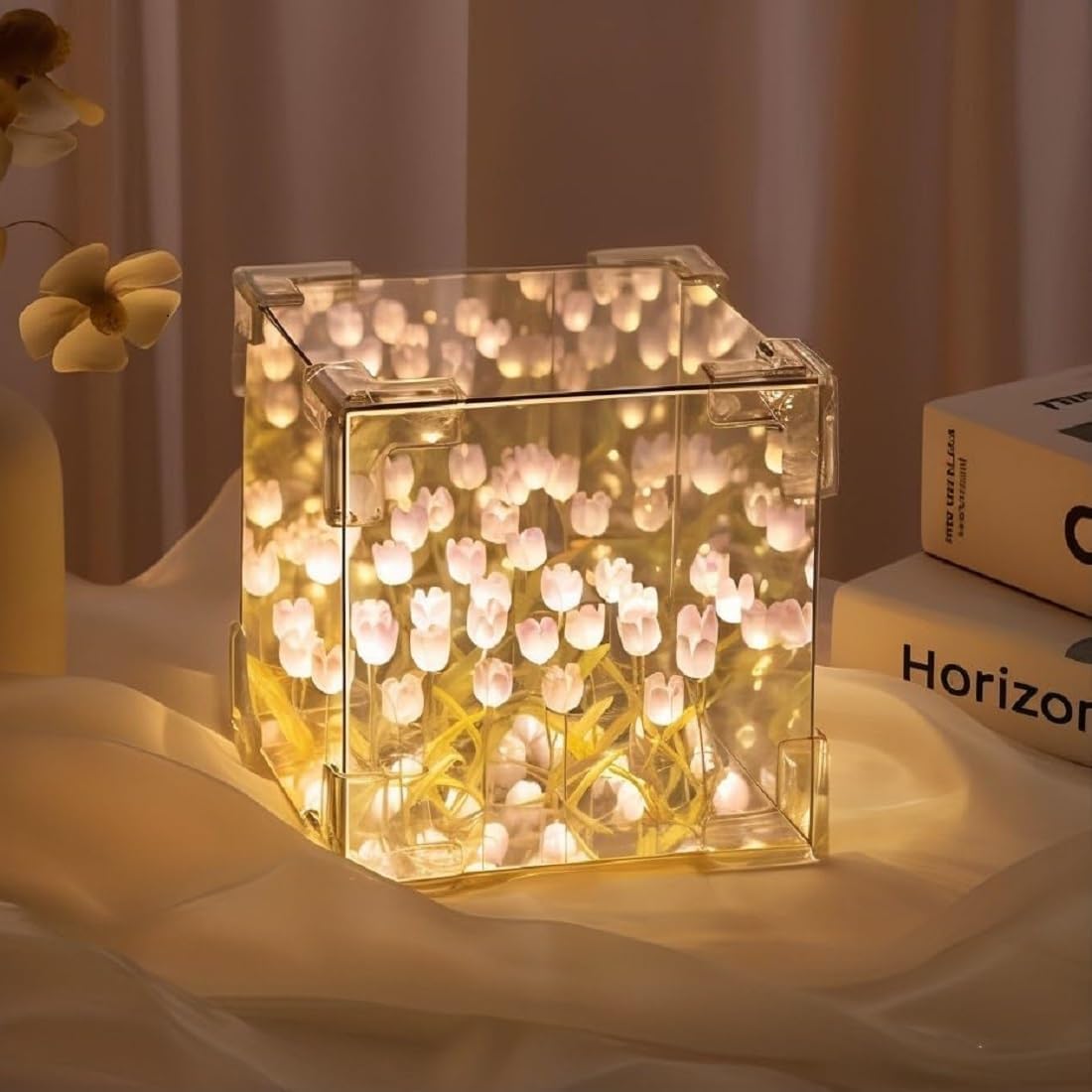 Decorative Tulip Mirror Lamp
