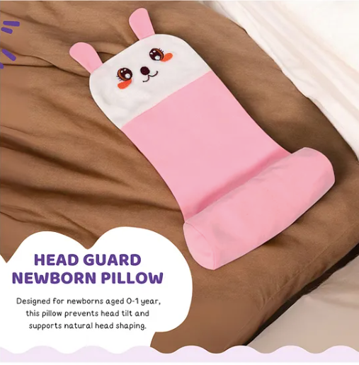 Adjustable Baby Sleeping Support Pillow Anti Roll Cushion with Headrest