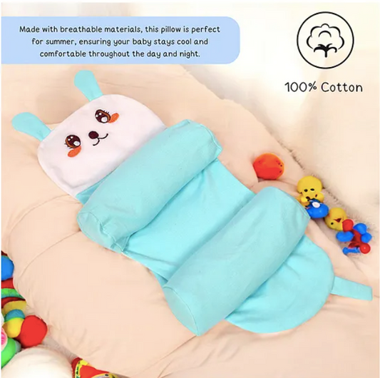Adjustable Baby Sleeping Support Pillow Anti Roll Cushion with Headrest